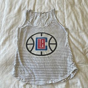 Junk Food Los Angeles Clippers Tank Top